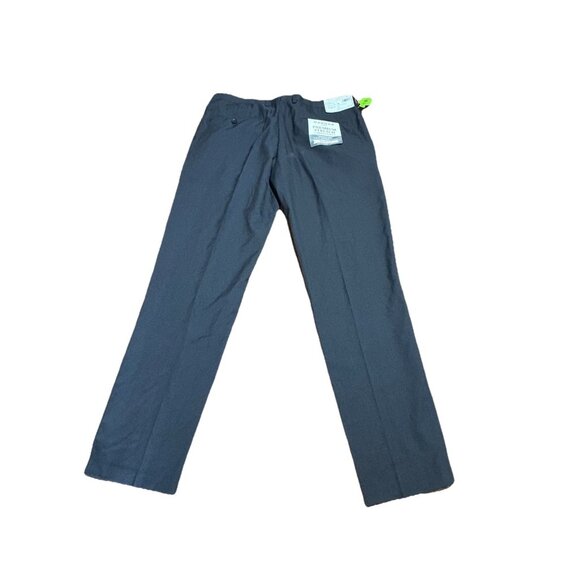 Haggar H26 Flex Series Dress Pants Mens 34x30 Slim Fit Stretch Charcoal - Picture 4 of 7